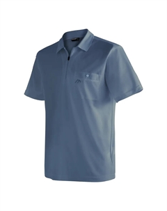 Функциональная рубашка "Arwin 2.0", идеально подходящая для пеших прогулок и активного отдыха, джинсовый Maier sports