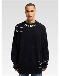 Вязаный свитер dellemann, черный Carlo colucci