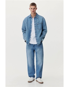 Свободные джинсы, синий H&m