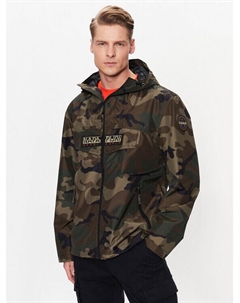 Переходная куртка стандартного кроя, хаки Napapijri