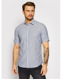 Рубашка узкого кроя, серый Only & sons