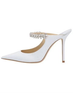 Тапочки женские Bing, белый Jimmy choo