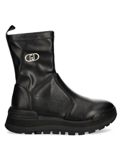 Сапоги с логотипом, черный Liu jo