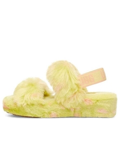 Модные сандалии, о да, пятна, желтый Ugg