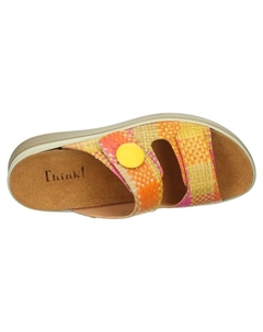 Мюли, цвет fuxia/kombi Think