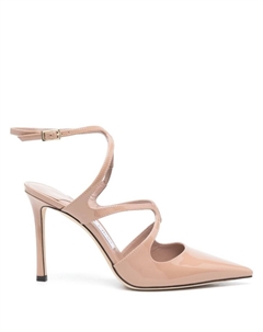 Туфли Azia 100 с заостренным носком, розовый Jimmy choo