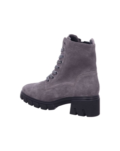 Замшевые ботильоны, темно-серый Gabor