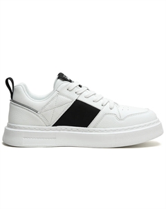 Кеды мужские, обувь для скейтбординга низкая, белый/черный Mulinsen