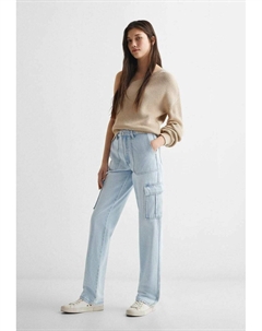 Джинсы-сигареты Cargost, цвет ljusblå Mango