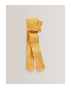 Колготки в рубчик, желтый Next