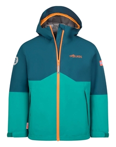 Дождевик, цвет grün/blau/orange Trollkids