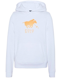 Пуловер с капюшоном, белый Polo sylt