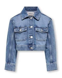 Джинсовая куртка, цвет medium blue denim Kids only