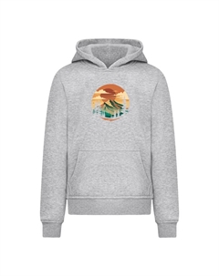 Худи, пятнистый серый F4nt4stic