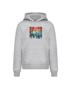 Худи, пятнистый серый F4nt4stic