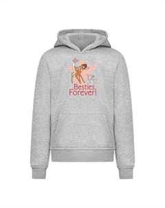 Худи, пятнистый серый F4nt4stic