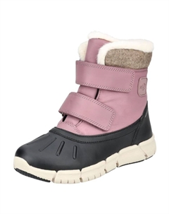 Высокие ботинки до щиколотки, цвет schwarz/rosa Geox