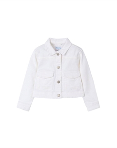 Джинсовая куртка, белый Mayoral