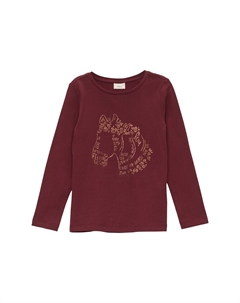 Рубашка, бордовый S.oliver