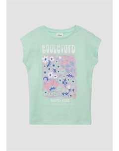 Топ, бирюзовый S.oliver