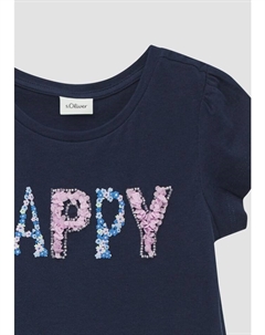 Топ, синий S.oliver