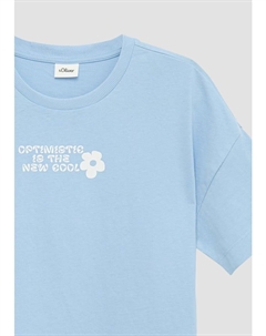 Топ, синий S.oliver