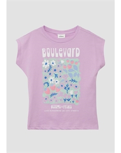 Топ, фиолетовый S.oliver