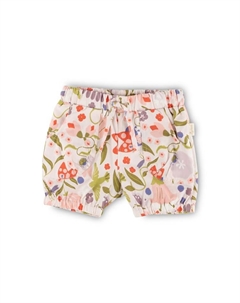 Шорты бермуды, цвет weiß/rosa/grün Sigikid