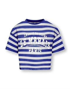 Футболка, цвет weiß/dunkelblau Kids only