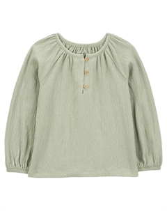 Лонгслив, зеленый Carter`s