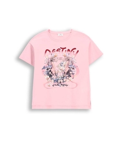 Футболка, розовый Coccodrillo