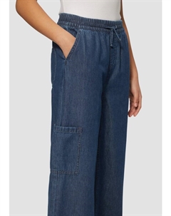 Тканевые брюки, синий S.oliver