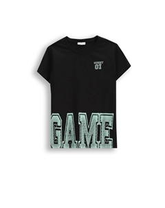 Футболка, черный Coccodrillo