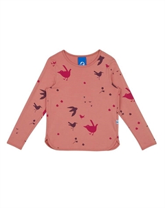 Лонгслив, красный Finkid