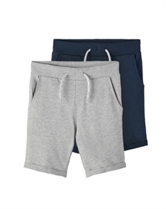 Шорты бермуды, цвет grau/dunkelblau Name it