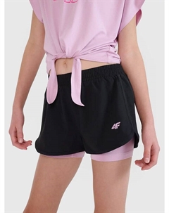 Шорты бермуды, цвет schwarz/rosa 4f