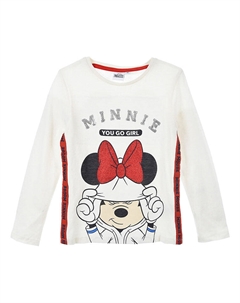 Лонгслив, цвет creme/bunt Disney minnie mouse