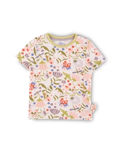 Футболка, цвет weiß/rosa/grün Sigikid