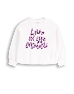 Лонгслив, белый Coccodrillo