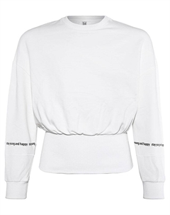 Толстовка, белый Blue effect