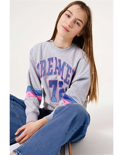 Толстовка, цвет grau/blau/rosa Garcia