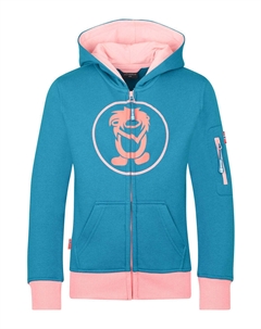 Спортивная куртка, цвет blau/rosa Trollkids
