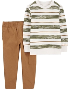 Толстовка, цвет weiß/hellbraun Carter`s