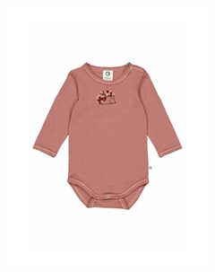 Боди LANGARM, светло-розовый Müsli by green cotton