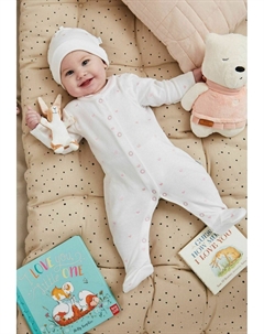 Комбинезон Regular Fit, цвет pink heart Jojo maman bébé