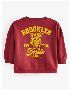 Худи Sweatshirt, бордо Next