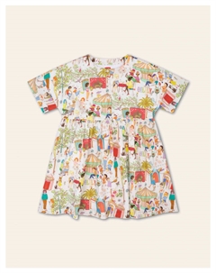 Платье, белый Oilily