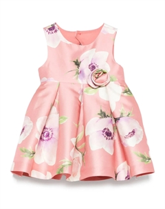 Платье с цветочным принтом, розовый Abel & lula