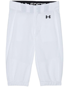Брюки Kids Utility Softball Pants 22, белый/черный Under armour