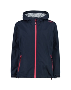 Дождевик Girl's Fix Hood WP, цвет Black Blue Cmp